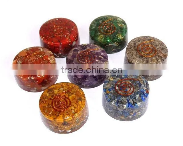 Supplier Of Chakra Sets : Chakra Orgone Energy Tower Buster Set