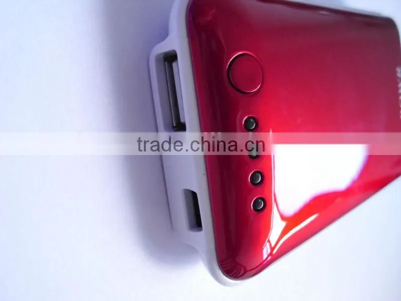 Ultranthin 3000mah portable Mobile Power Bank With Smart House