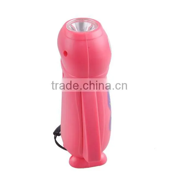 Kid's LED Dynamo Flashlight