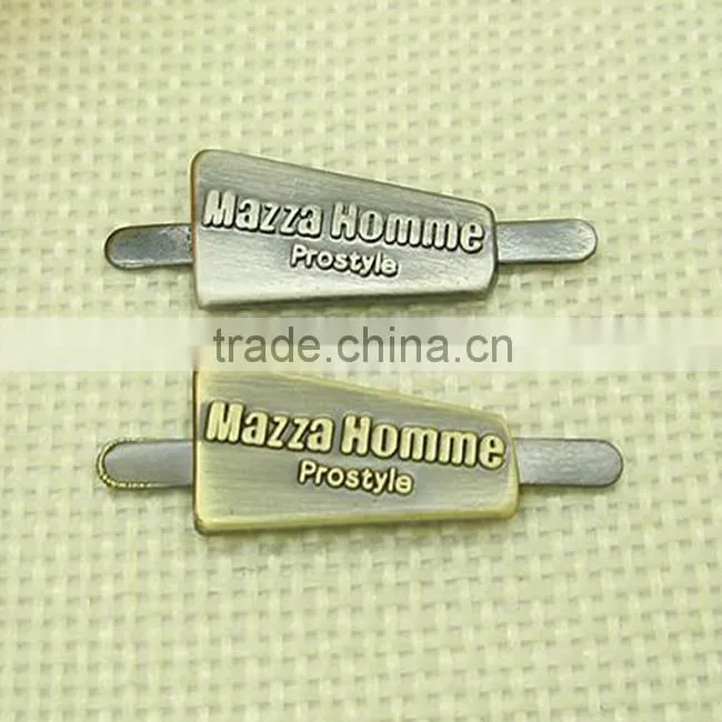 metal tags for shoes