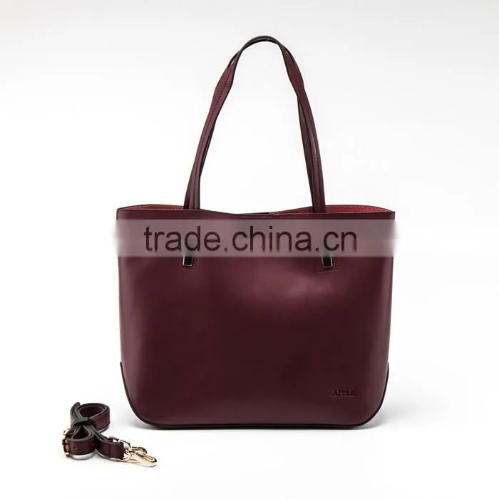 Elegant And High-End Fashion Woman Handbag Fashion Designs Superior Quality Tote Bag Manufacture