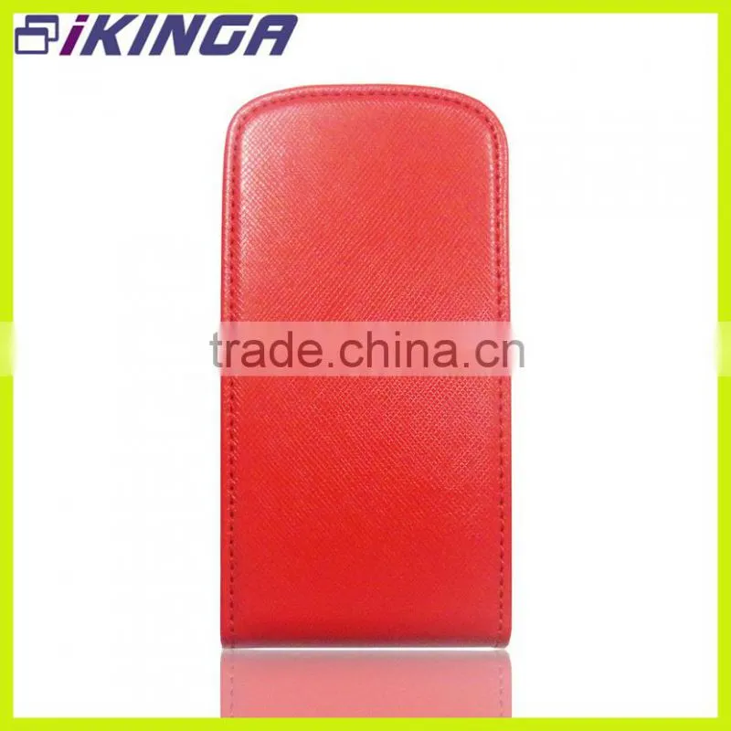 Leather Flip case smartphones with magnet closure,smart phoen cases for samsung S3 mini