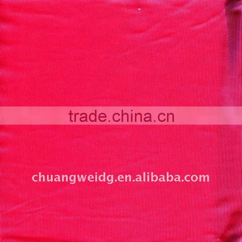 Polished polyester fabric for dance costumes