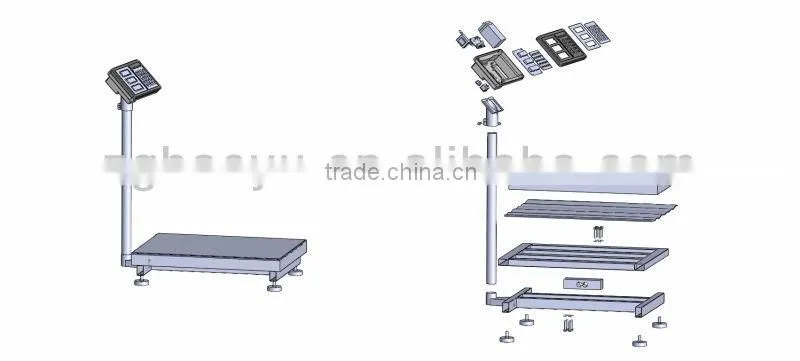 counting platform scales TCS electronic platform scale