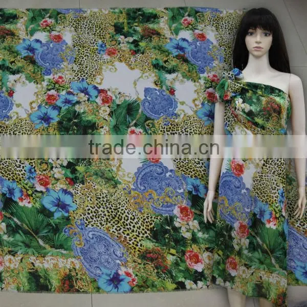 2014 Popular Digital Printing Fabric