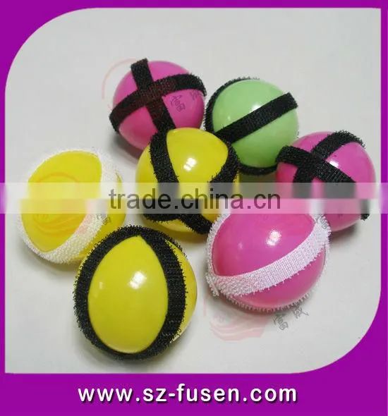 magic tape throw and catch ball/ toy ball, glove ball