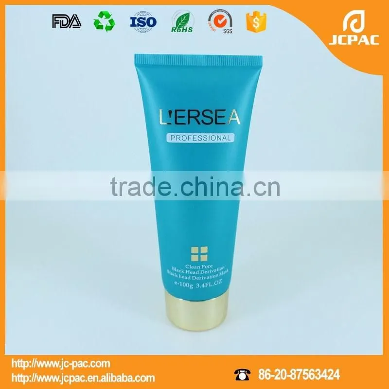 cosmetic plastic whitening cream massage tube
