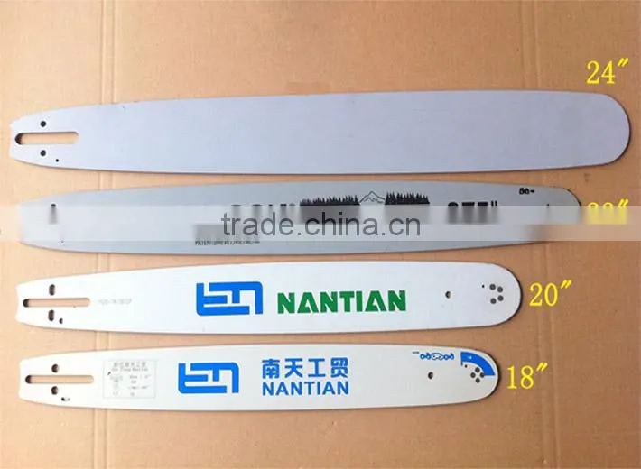 Chain Saw spare parts, different types of chainsaw guide bars