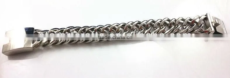 2013men bracelets, big heavy bracelets B601 (polish)