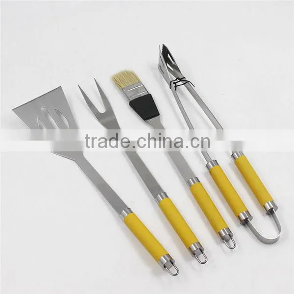 Durable stainless steel bbq tools set