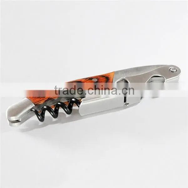 Popular style durable stainless steel wine corkscrew