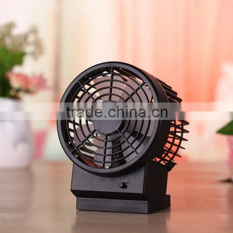 5 Inch Dual Motor Double Blade Mini Fan USB Strong Wind Handheld Mini Fan For Summer
