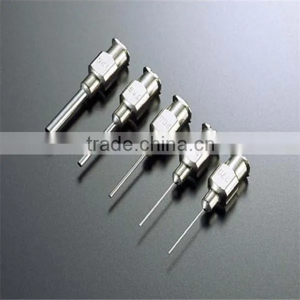 disposable needle stainless steel Glue dripping needles/Glue dispenser needles