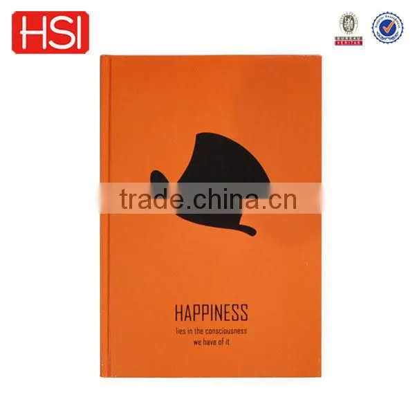 online hot selling chromatic diary notebook