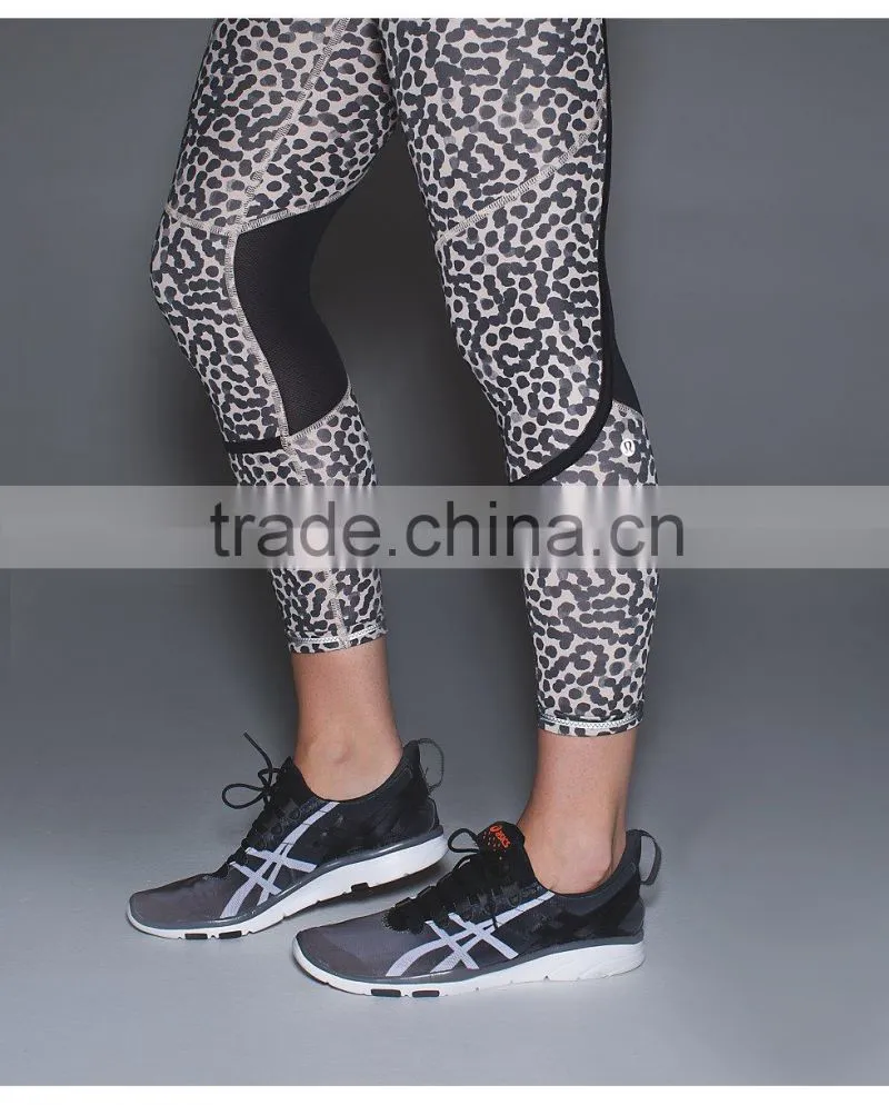 Wholesale ladies fitness good design gym legging spandex performance custom for women