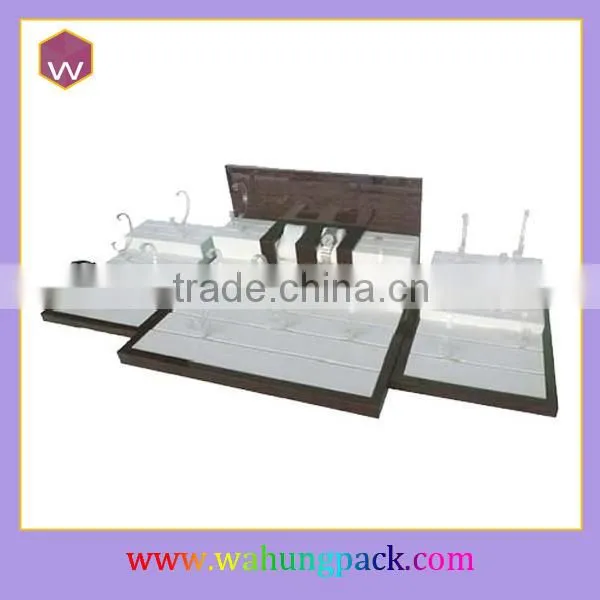 Luxurious Wood Watch Display Counter /Tabletop Watch Display Stand Design Wholesale(WH-0274)
