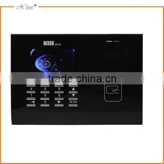 Electronic equipment time attendance M300 rfid card time reader security system TCP/IP and optional rs232&485 doorbell machine