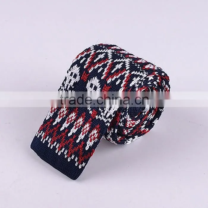 Cotton knitted neckties 610082