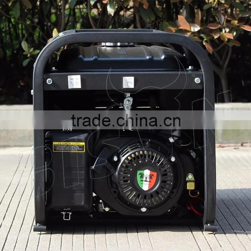 BISON ITALY Design 168F 6.5HP 2.5KW HONDA Technology Air-Cooled Gasoline Generator Set