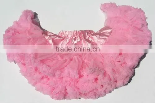 SOLID COLOR Pettiskirt Skirt Petti Party Dance Tutu Dress Girl TUTU ROSE Full Pettiskirt Princess Skirt