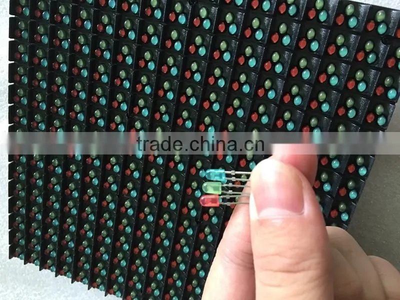 outdoor full color p16 led video screen