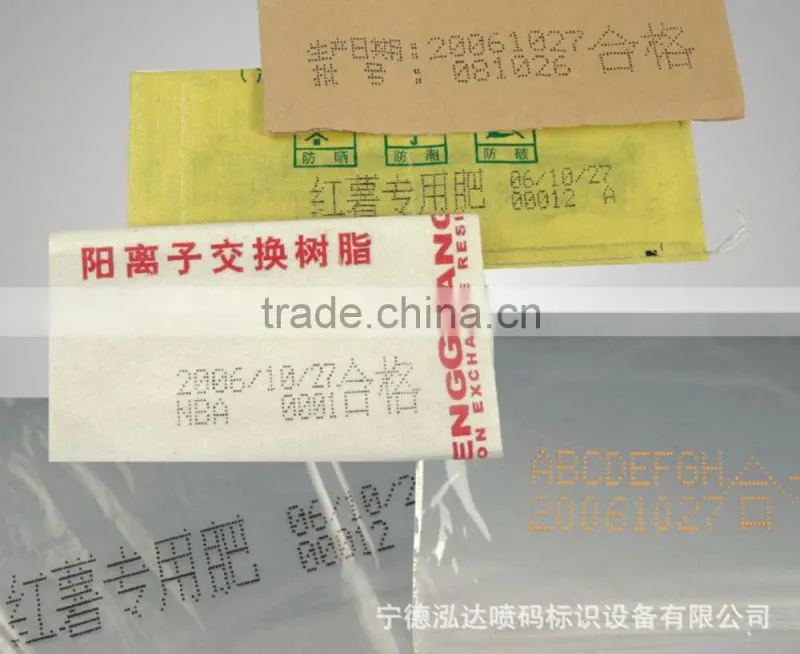 2015 best selling Plastic Bottle Carton Date Automatic Printing Machine Inkjet Printer/ inkjet coding printer