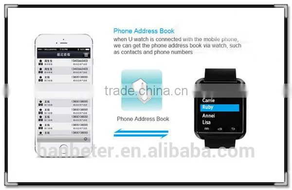 Hotselling Factory Cost Waterproof Newest Design Bluetooth MP3 Watch