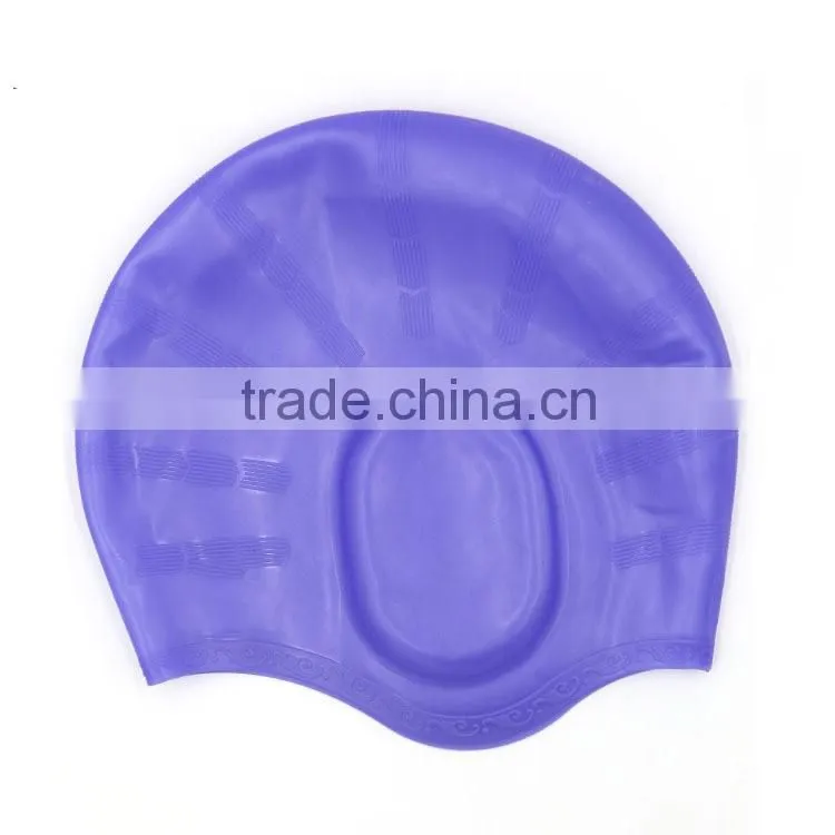 2016 Custom logo adult kid size silicone swim cap,professional silicone swimming cap manufacturer