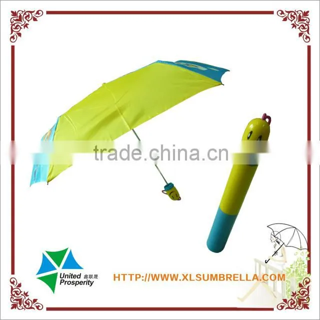 happy smile face bottle gift kids umbrella