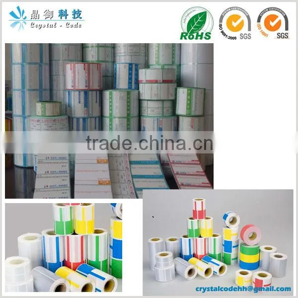 Custom die cut sticker self adhesive labels
