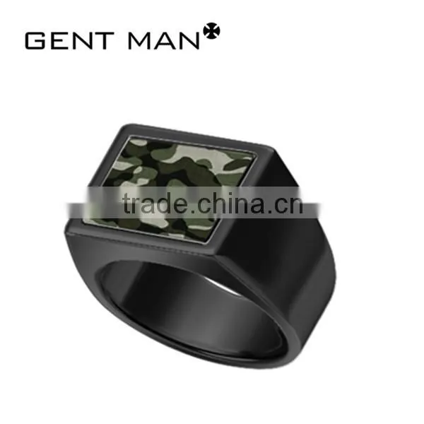 simple ring designs interesting camouflage pattern stainless steel ring man's ring
