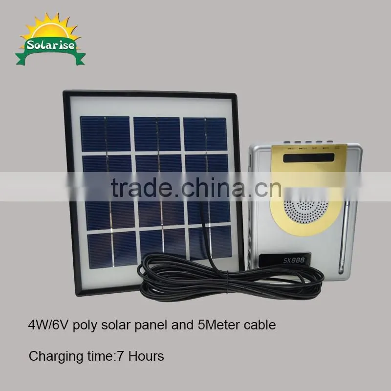 solar system 1kw with battery mobile home solar panel system with radio and mp3