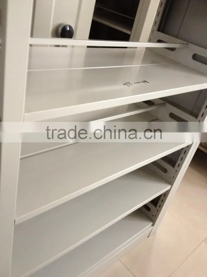 library multi-tier book shelf