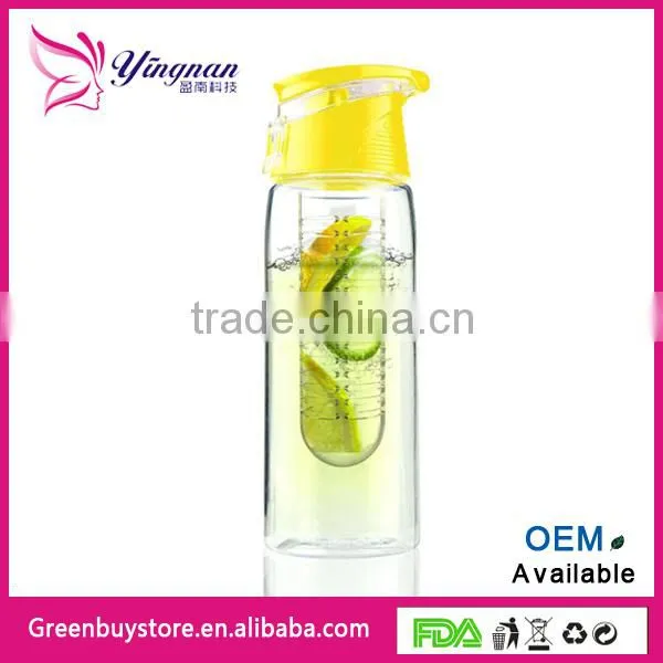 Second Generation High Quality Plastic Water Bottle ,Lemon Cap Water Bottle With Handle
