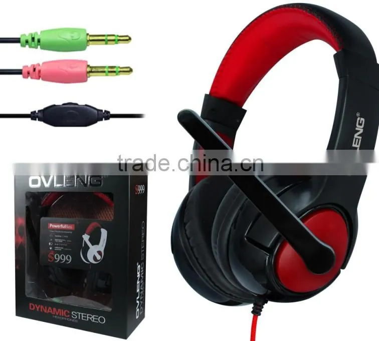 Newest Ovleng factory dynamic speaker stereo headphone