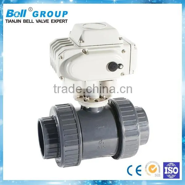 high quality electric PVC ball valve