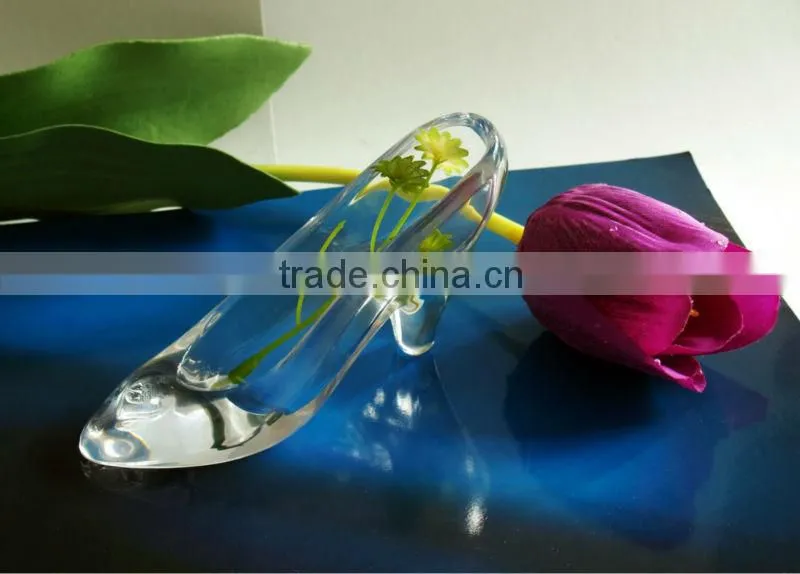 optical crystal glass shoes model(R-1438)