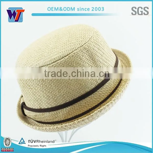 Blaze orange paper cowboy hat pattern wholesale