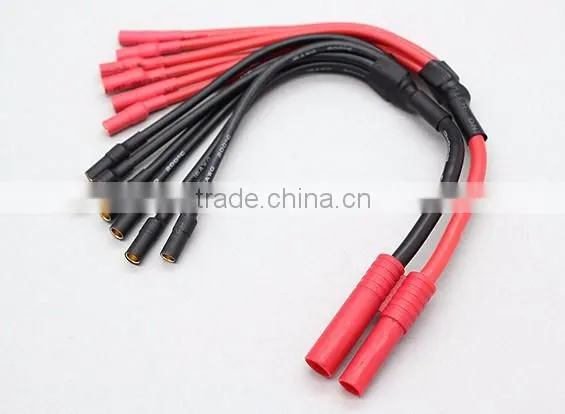 HXT 4.0 to 6 X 3.5mm bullet Multistar ESC Power Breakout Cable