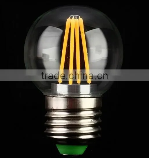 110V 230V E27 B22 E14 G45 P45 bulb glass house aluminum house g45 SMD filament LED 3w 4w