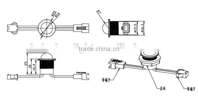 Most popular16mm pixel lights for holiday decoration