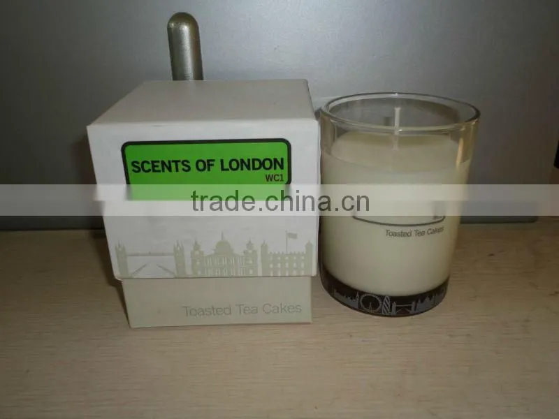 Sweet Dreams Luxury Lavender & Chamomile Nature Scented Soy wax Candle in glass jar