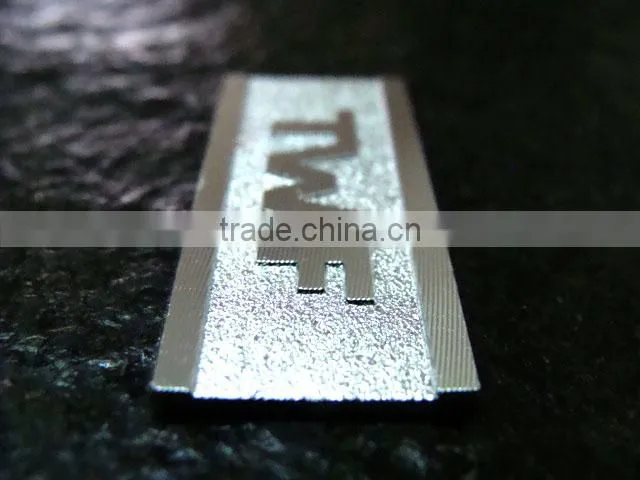 High quality custom self adhesive metal nameplates