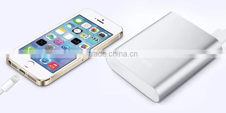 2016 High Quality OEM and ODM Power Bank 10000mAh with Rechargeable Battery