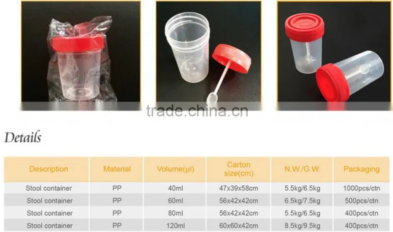 disposable plastic container