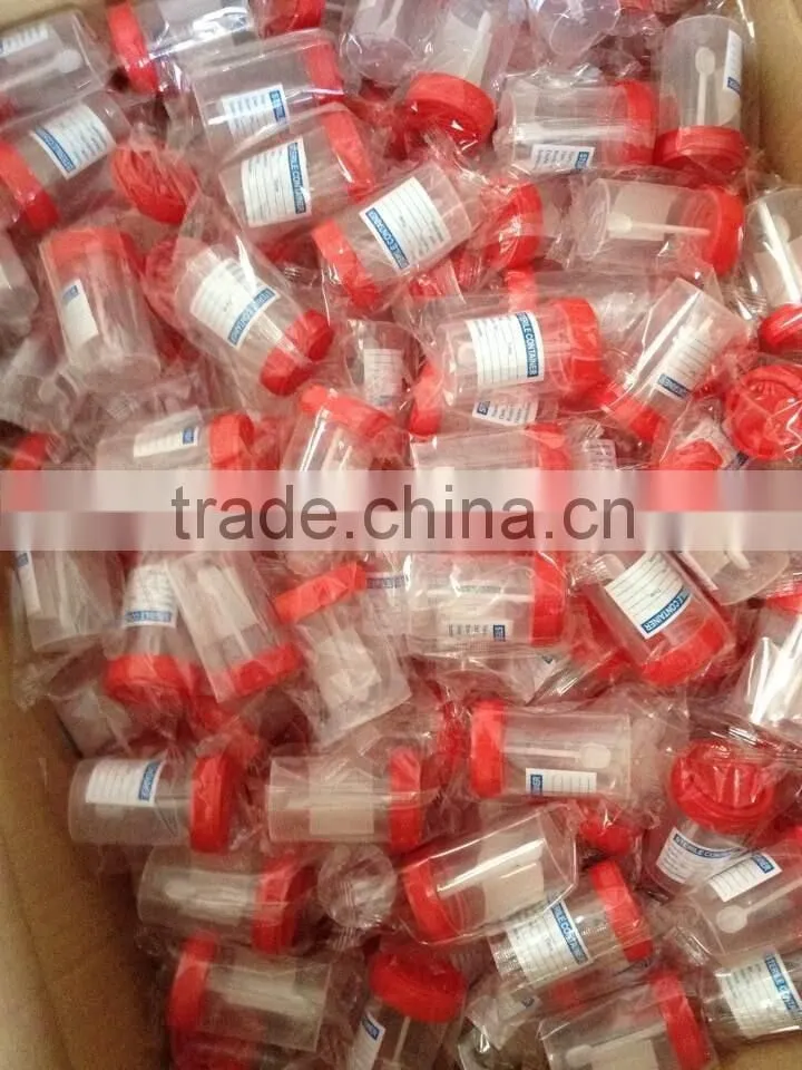 hospital fecal collection container