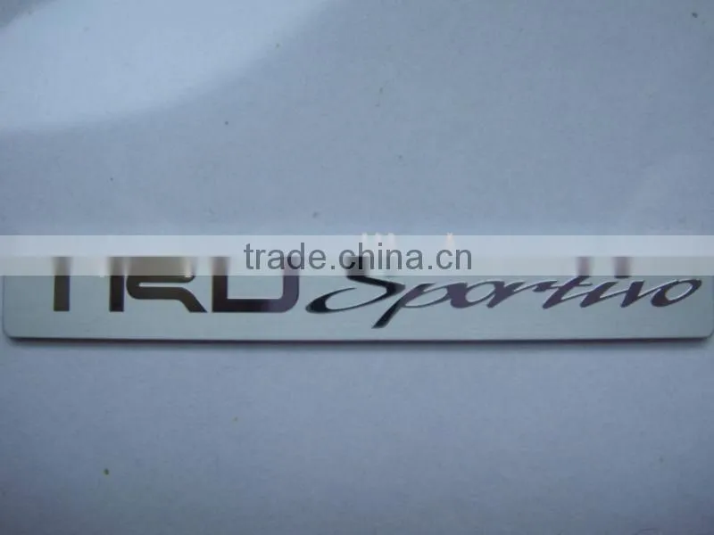 Metal sticker/adhesive sticker/sticker label