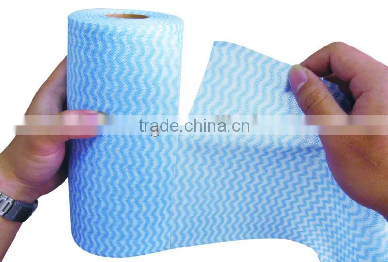 China manufcturer OEM hot sale microfiber full color roll pet nonwoven fabric