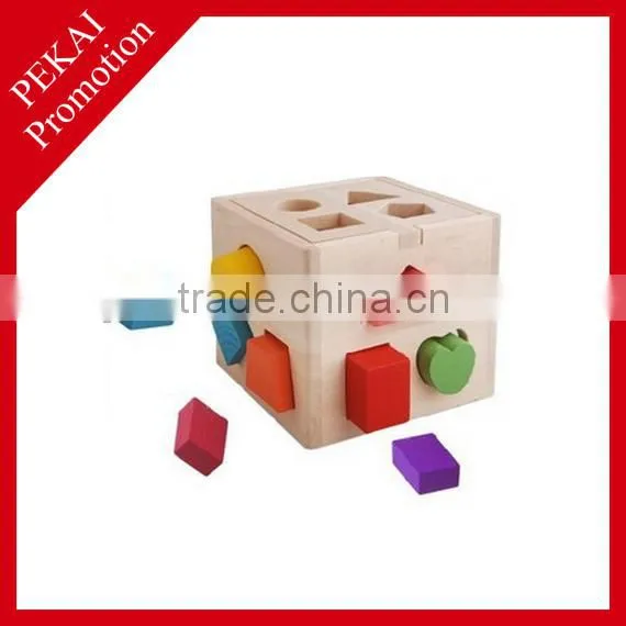 2015 promotion gift 3d wooden puzzles