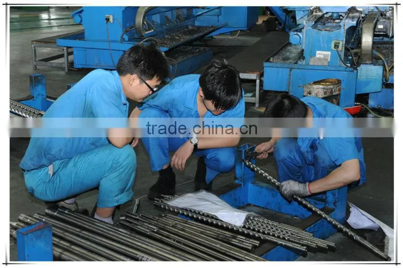 Conical twin screw barrel for injection moulding machine/ for PC / PA / PBT / PET plastic machine